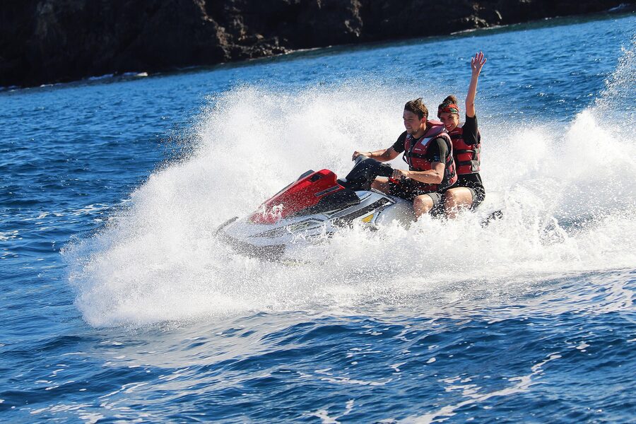 Jet ski moment